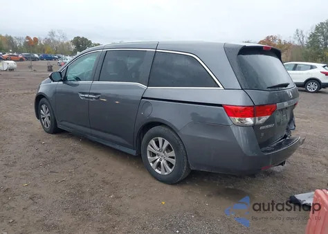 2017 Honda Odyssey Ex из США, поврежденный, VIN 5FNRL5H40HB003772